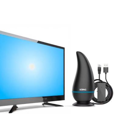 Imagem de Antena Interna TV Digital Amplificada HDTV 3m LE-3094-5 - ShopMix