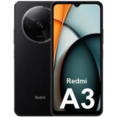 Imagem de Smartphone a3 128/4gb preto + fone sem fio - RDM A3