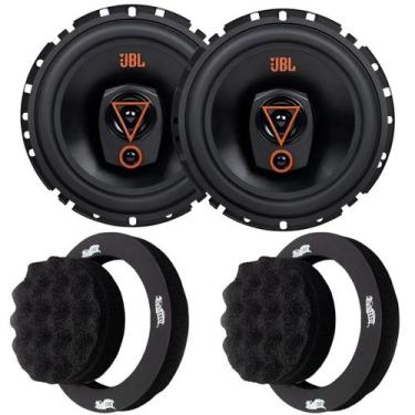 Imagem de Par JBL 6TRMS80 160W Anéis Acústicos Kit 6 Potente p/ Som Automotivo P