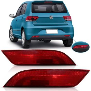 Imagem de Refletor parachoque traseiro fox 2015 2016 2017 - SP ACESSÓRIOS, Esque