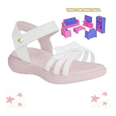 Imagem de Sandália Infantil Kidy Mini Sala Brinquedo Meninas Crianças