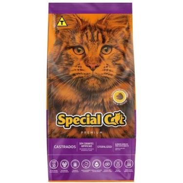 Imagem de Ração Special Cat Premium para Gatos Adultos Castrados 20KG