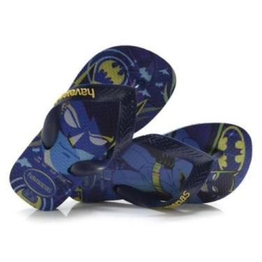 Imagem de Chinelo Havaianas Kids Top Warner Fc - Infantil - Marinho -, Marinho, 