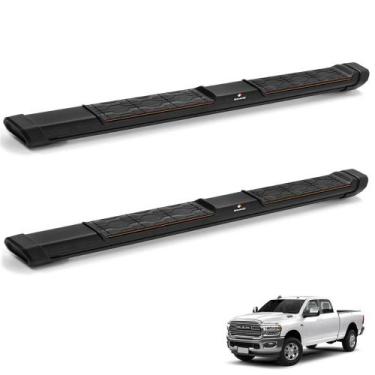 Imagem de Estribo Lateral Dodge Ram 2500 2012 a 2022 Preto Keko My Road