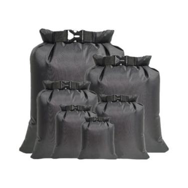 Imagem de Kit De 5 Bolsas Impermeáveis Para Natação, Rafting, Caiaque, Trekking 