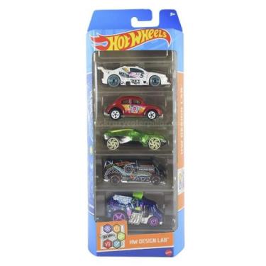 Imagem de Hot Wheels DC Comic 5 Pack Hw Design Lab Hly72