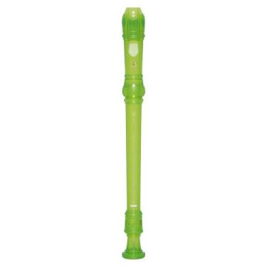 Imagem de Flauta Doce Soprano Barroca Em C YRS-20B Verde Yamaha