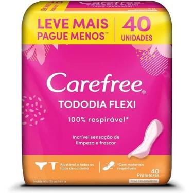Imagem de Absorvente carefree todo dia flexi c/40