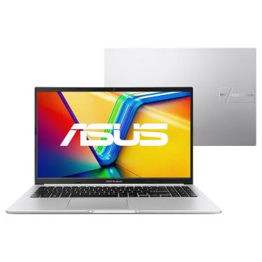 Imagem de Notebook Asus Vivobook 15 AMD Ryzen 7 5825U 16GB SSD 512GB 15,6" Cool Silver Asus