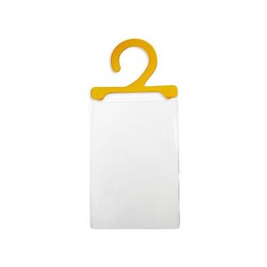 Imagem de Porta Crachá Tag Veicular Unidade - Fixpel, Amarelo, 50