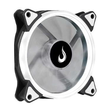 Imagem de Cooler Fan Rise Mode 120mm 1500Rpm Branco - RM-FN-01-BW