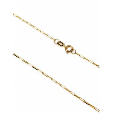 Imagem de Corrente Feminina Tijolinho Ouro 18K 50cm - 1.78 - Roishi Alianças