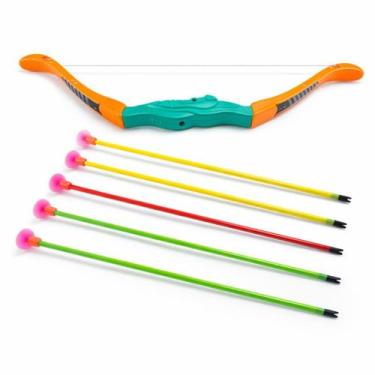 Imagem de Arco Em Flexa Infantil Com Flechas Em Ventosa Cor:Azul - 99Toys, Azul