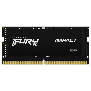 Imagem de Memória RAM para Notebook Kingston Fury Impact DDR5 16GB 4800MHz com Desempenho Confiável Preto KF548S38IB-16