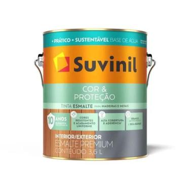 Imagem de Esmalte Cor e Proteção 3,6 Lts Suvinil Branco