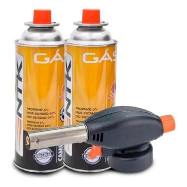 Imagem de Maçarico Culinário Automático Profissional com Gás para Acender Churra