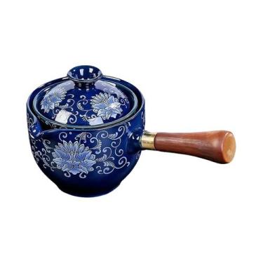 Imagem de Conjunto De Chá Gongfu Portátil Em Porcelana Com Chaleira Resistente A