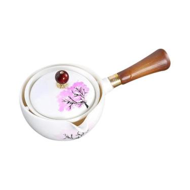 Imagem de Conjunto De Chá Gongfu Portátil Em Porcelana Com Chaleira Resistente A