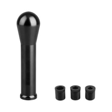 Imagem de Manopla De Câmbio Universal De Alumínio De 150mm Com Três Adaptadores 