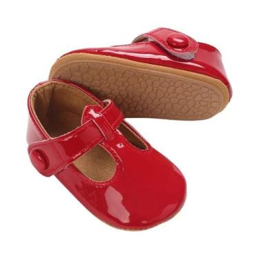 Imagem de Sapatos Mary Jane Para Bebês Recém-nascidos, 5 Cores, 0-18 Meses, Prim