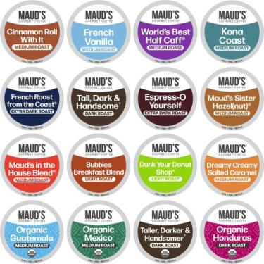 Imagem de Cápsulas de Café MAUD'S Pacote Variado 40 un. 16 Sabores Arábica