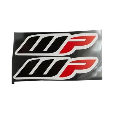 Imagem de Adesivos Para Motocross 2PCS, Decalques De Vinil Duráveis Para Amortec