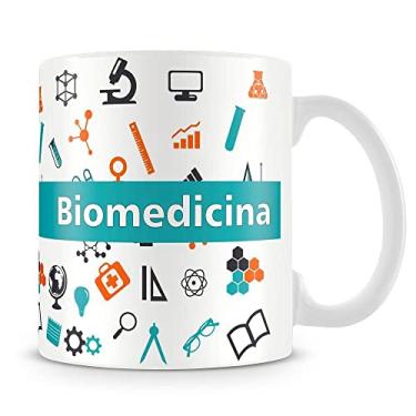 Imagem de Caneca Personalizada Profissão Biomedicina - Mod.2 (com Nome)