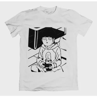 Imagem de Camiseta Camisa Blusa Anime Mob Psycho 100 Game Unissex