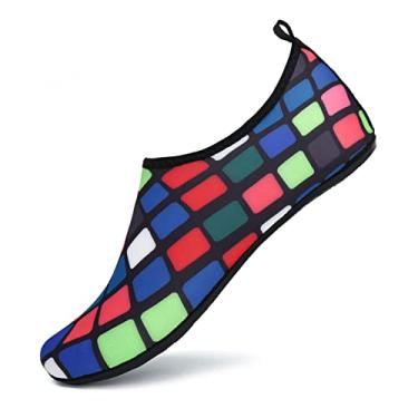 Imagem de suhang Sapatos de Água Meia de Praia de Secagem Rápida Tênis de Natação Upstream Aqua Listrado