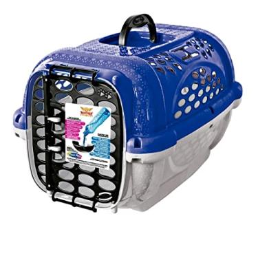 Imagem de Caixa de Transporte para Cães e Gatos Panther Nº4 - Azul