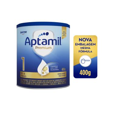 Imagem de Fórmula Infantil Aptamil Premium 1 Danone 0 a 6 meses com 400g 400g