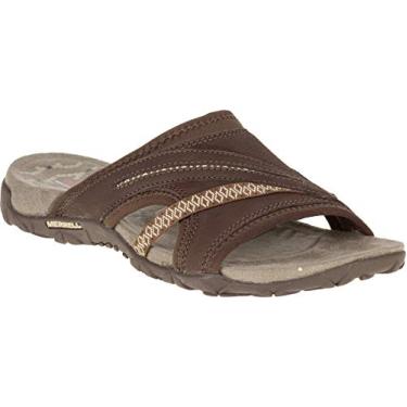 Imagem de Merrell Sand lia feminina Terran Slide II, Terra escura, Dark Earth, 11