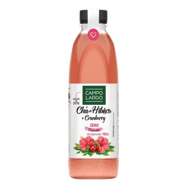 Imagem de Chá de Hibisco e Cranberry Campo Largo 900ml