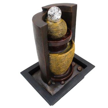 Imagem de Fonte De Água Decorativa Luz De Led Bivolt