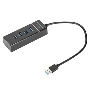 Imagem de USB 3.0 HUB, 4 portas 5 Gbps (USB 3.0) Alta velocidade Slim Leve Hot Plug USB Splitter, para Windows 10/8.1/8/7/Vista/XP/para OS X/para Linux