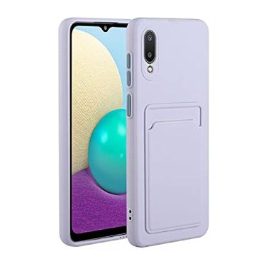 Imagem de Mobile phone accessories Para Samsung for Galaxy A02 CARD SLOT design à prova de choque TPU estojo protetor phone case