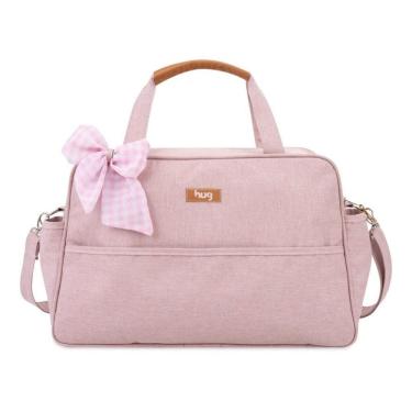 Imagem de Bolsa de Maternidade Hug Grande Mescla Rosa
