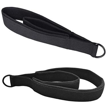 Imagem de ioga Pilates loop | 2 Peças Mãos Pés Equipamento Fitness Correias | Correias duplas duráveis para reformador pilates e acessórios exercícios ioga para casa e Rock-br