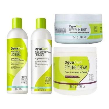 Imagem de Deva Curl Kit Cabelos Cacheados home Care