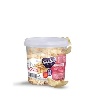 Imagem de Alho Em Flocos Desidratado 60G Saboroso Especial - Garlic Foods