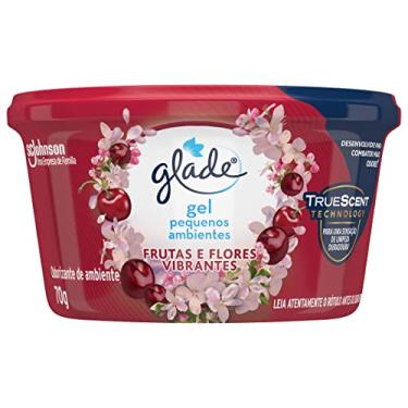 Imagem de Desodorizador Glade Gel Pequenos Ambientes Frutas e Flores Vibrantes 70g