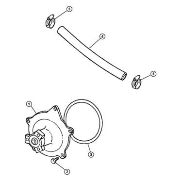 Imagem de Mopar V9900084 Engine Water Pump Chrysler Concorde Intrepid LHS Dodge Eagle Vision Plymouth Prowler