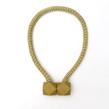 Imagem de Cinta de cortina criativa sem perfurações fivela de cortina sem instalação de fivela de cortina magnética prendedores de cortina prendedores de cortina, T4,4 pcs