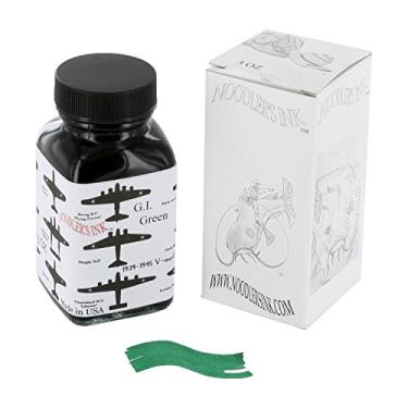 Imagem de Caneta-tinteiro Noodler's Ink, tinta engarrafada, 85 g, verde VMail GI