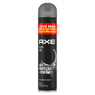 Imagem de Desodorante Axe Black Antitranspirante Aerosol Masculino 200ml 200ml