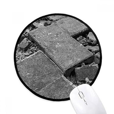 Imagem de DIYthinker Tapete de mouse para fotografia de modelagem de material industrial desktop tapete redondo para computador