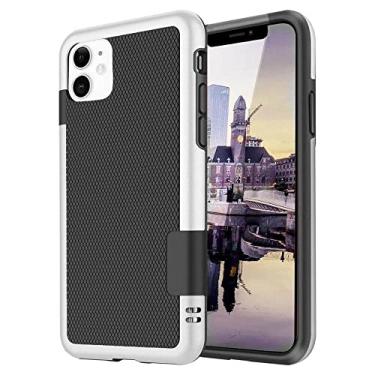 Imagem de Capa protetora antiderrapante de borracha gel híbrida para iPhone 11 12 13 Pro Max XS Max X XR 7 8 6S Plus SE 2020 Capa à prova de choque de silicone, T5, para telefone 12