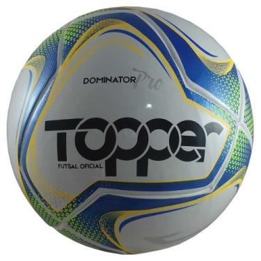 Imagem de Bola Topper Futsal Profissional Fusion Pu 06G Dominator Pro
