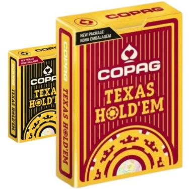 Imagem de Baralho Copag Texas Hold'em Profissional 54 Cartas Plástico