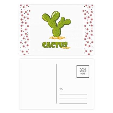 Imagem de Cartão postal de natal com flores de cacto, suculentas em vaso, verde, Natal, celebração, cartão postal de bênção